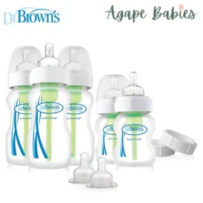 Dr Brown's PP Wide-Neck Options Bottle   Newborn Feeding Set (2X270&1X150)