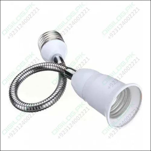 E27 Light Bulb Holder Flexible Extension Adapter Socket