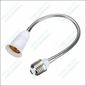 E27 Light Bulb Holder Flexible Extension Adapter Socket