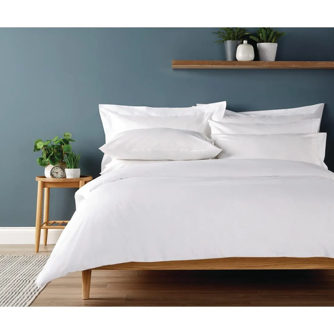 Eco Open Duvet Cover White Single - HD223