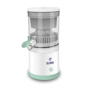 Elina USB Rechargeable Portable Citrus Slow Juicer, White