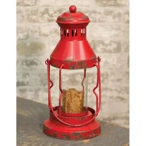 Farmhouse Red Lantern