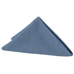 Faux Denim Napkin 20"x20" - Dark Blue