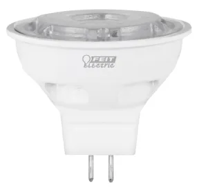 Feit Electric BPBAB/930CA LED Lamp, Track/Recessed, MR16 Lamp, 20 W Equivalent, GU5.3 Lamp Base, Dimmable, Clear :CD 1: QUANTITY: 1