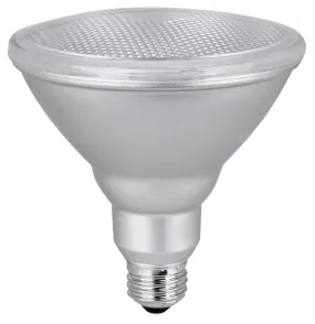 Feit Electric PAR38DM/950CA LED Lamp, Flood/Spotlight, PAR38 Lamp, 90 W Equivalent, E26 Lamp Base, Dimmable, Silver :EA: QUANTITY: 1