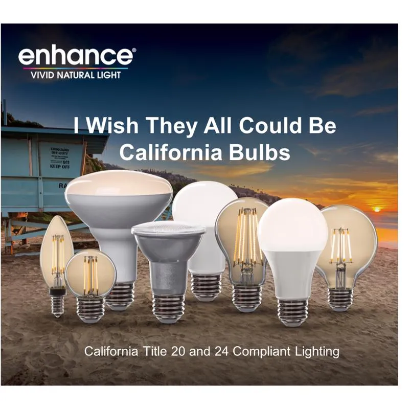 Feit Enhance G25 E26 (Medium) Filament LED Bulb Daylight 60 Watt Equivalence 3 pk