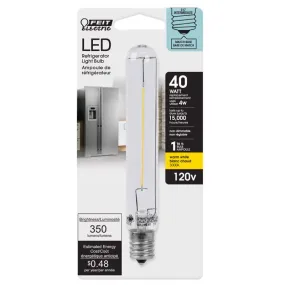 Feit LED T6.5 E17 (Intermediate) LED Bulb Warm White 40 Watt Equivalence 1 pk