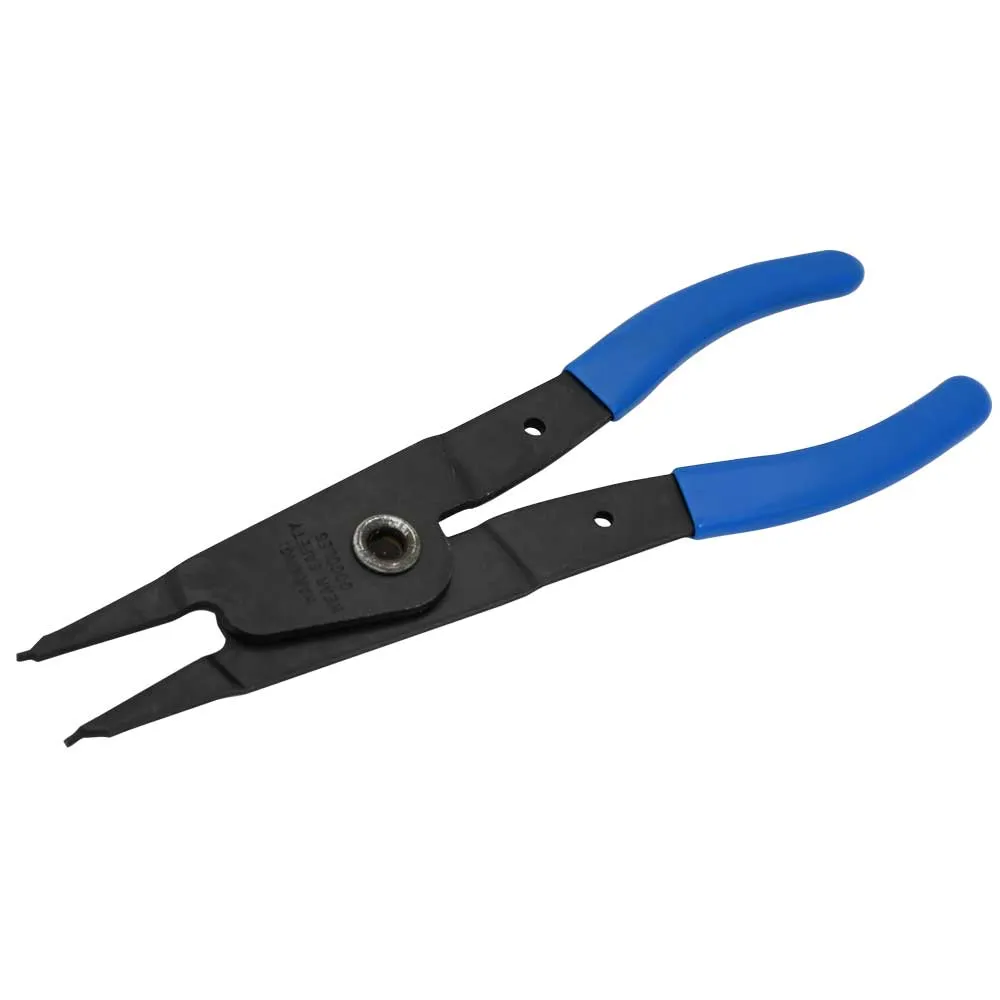 Fixed Tip Industrial Snap Ring Pliers (External Type) with Vinyl Grips