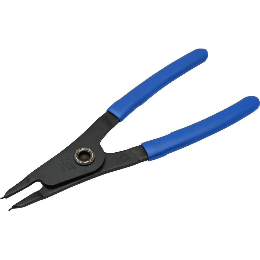 Fixed Tip Industrial Snap Ring Pliers (External Type) with Vinyl Grips