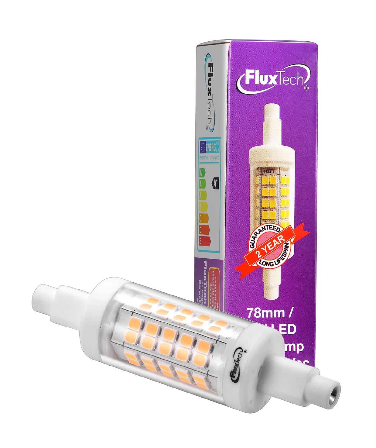 FluxTech - Universal Voltage R7S LED Bulb 20 x 78mm