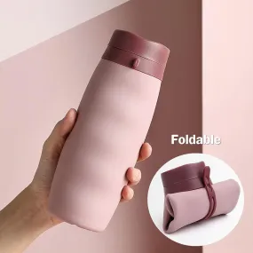 Foldable Silicone Sport Water Bottle