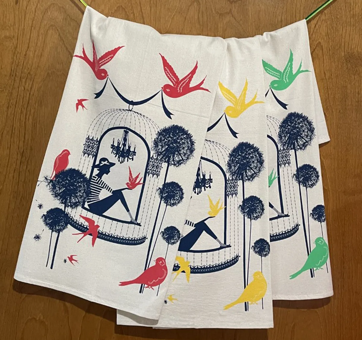 Free the Birds Tea Towel Trio