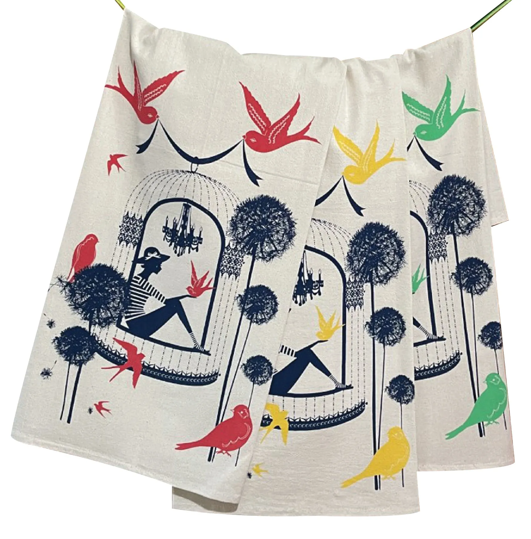 Free the Birds Tea Towel Trio