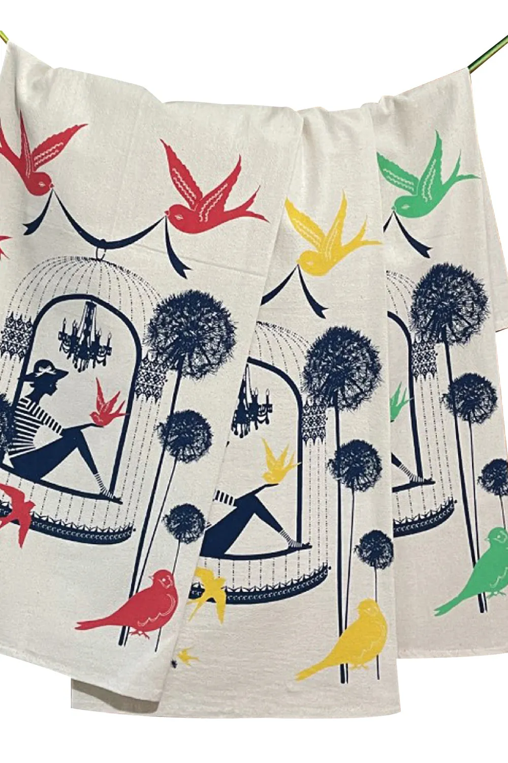 Free the Birds Tea Towel Trio