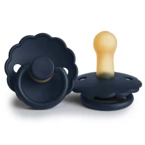 Frigg Daisy Natural Latex Pacifier (Dark Navy) - Size 2