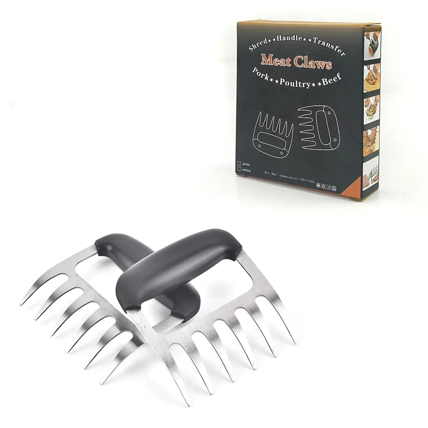 Funki Buys | Meat Claws | Stainless Steel Meat Shredder Claws