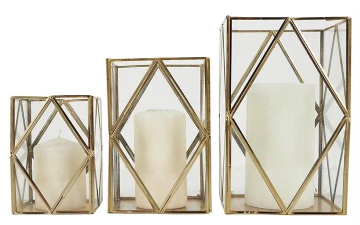 Geometric Rectangular Lanterns