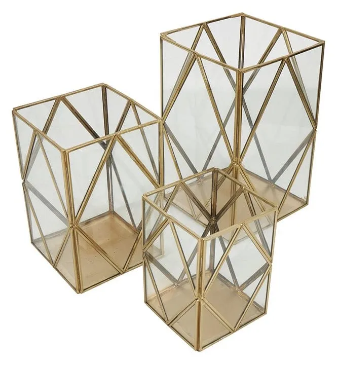 Geometric Rectangular Lanterns