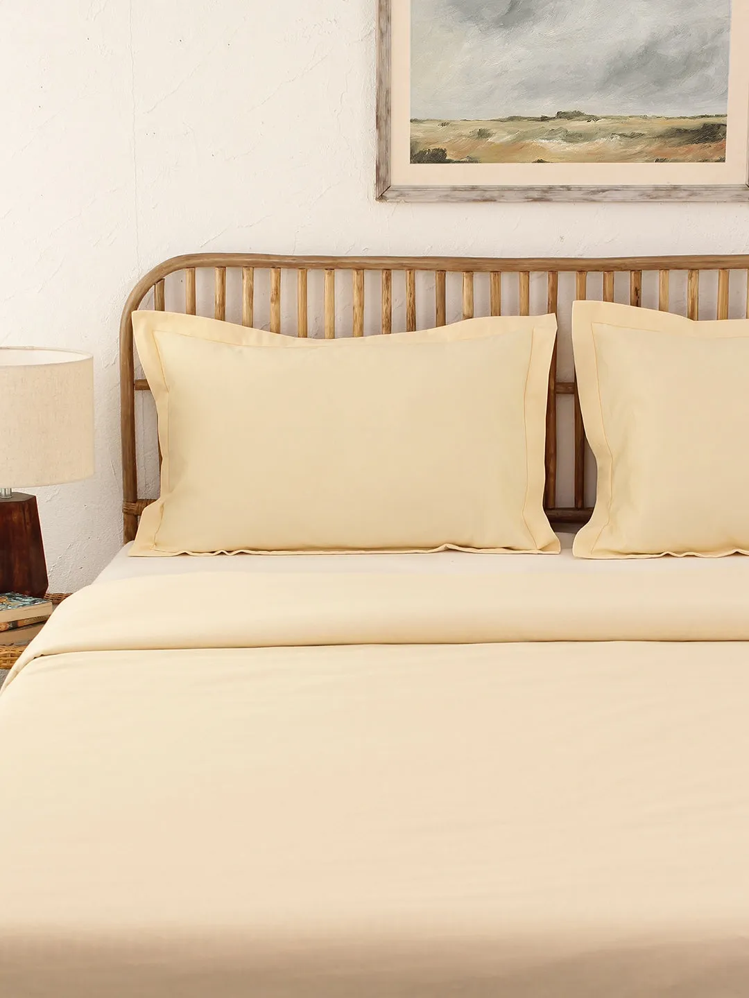 Ginger Single Duvet Cover (Beige)