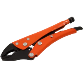 Grip-on® Locking Pliers-Curved Jaws with Wire Cutter