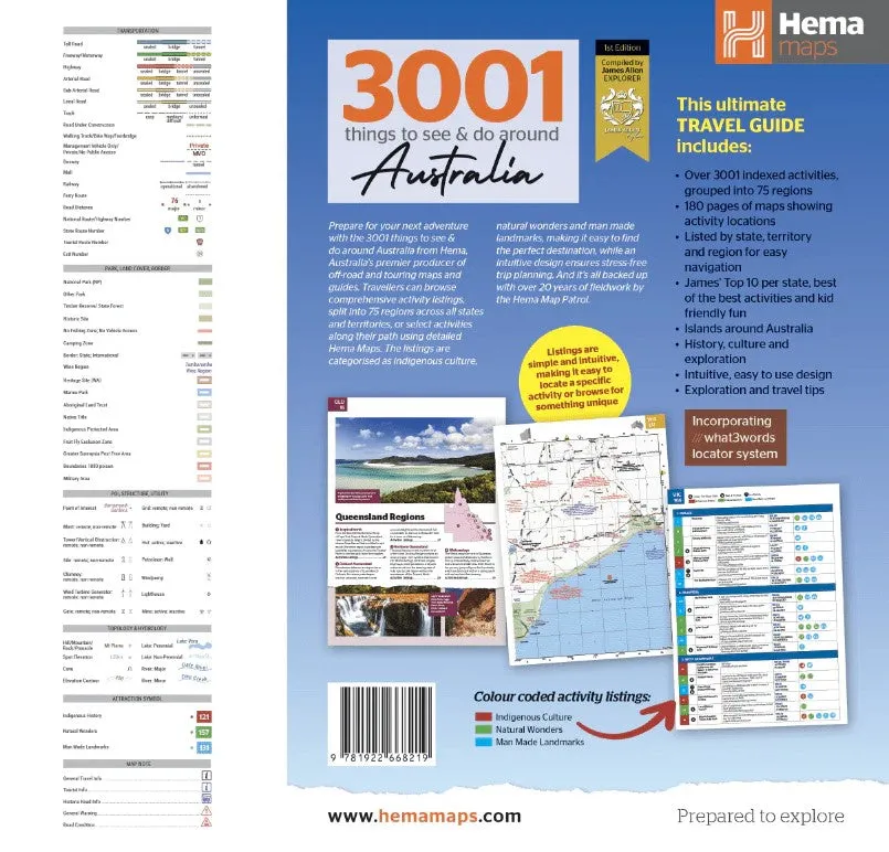 Hema's 3001 things to see & do around Australia