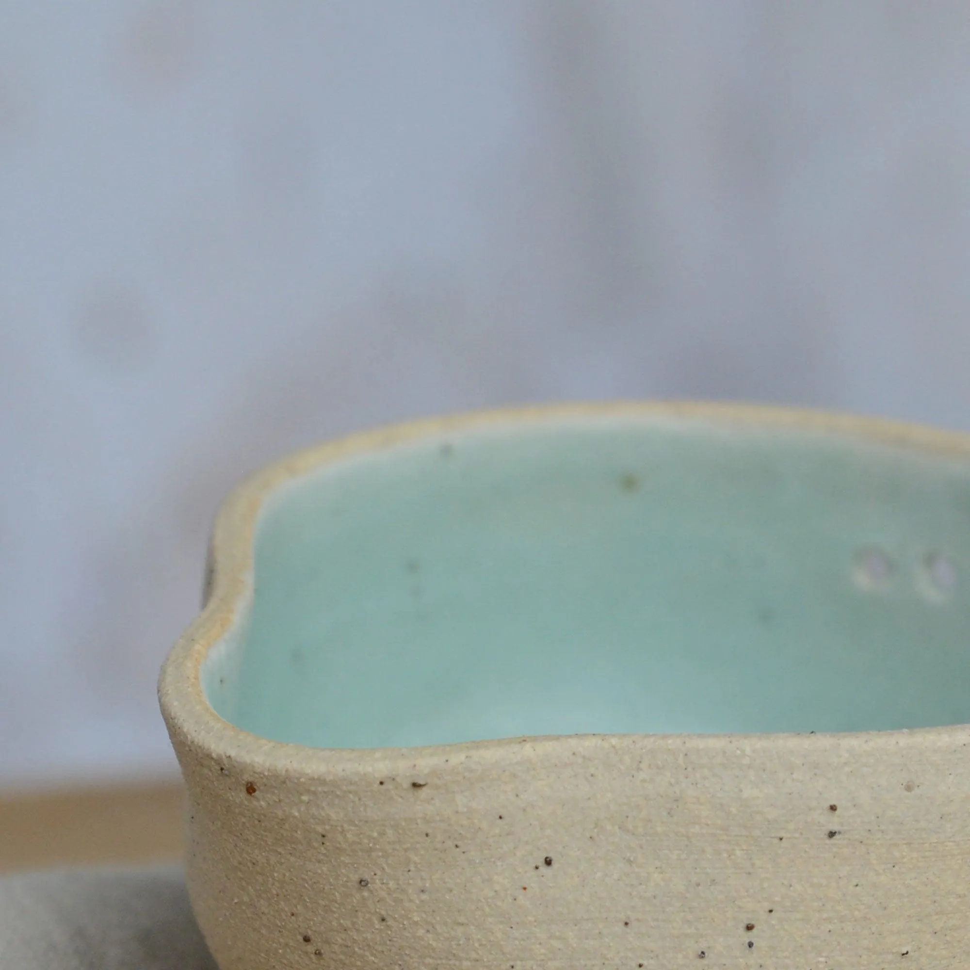 Herb Shredder Bowl Stone Series By Habulous Ceramics