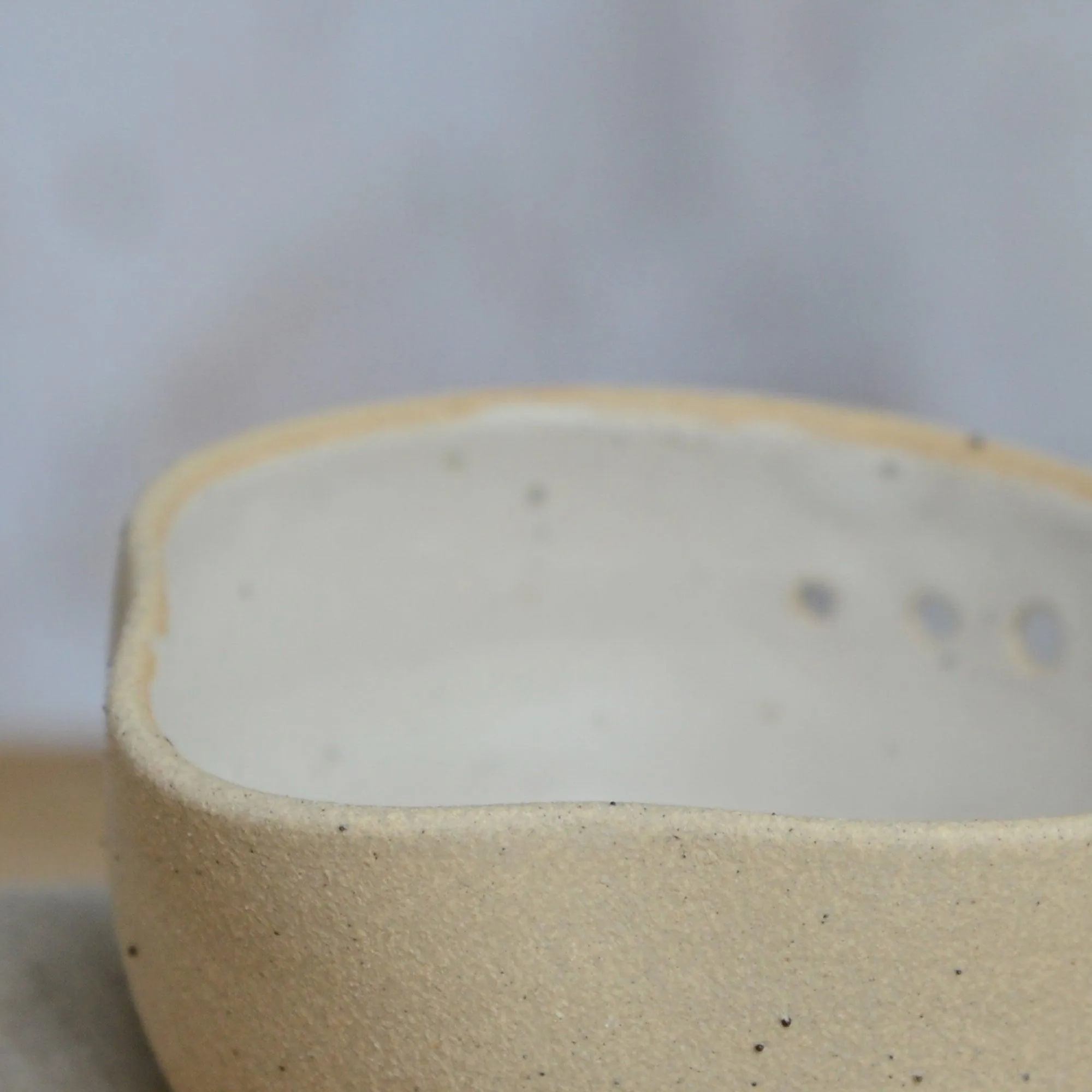 Herb Shredder Bowl Stone Series By Habulous Ceramics