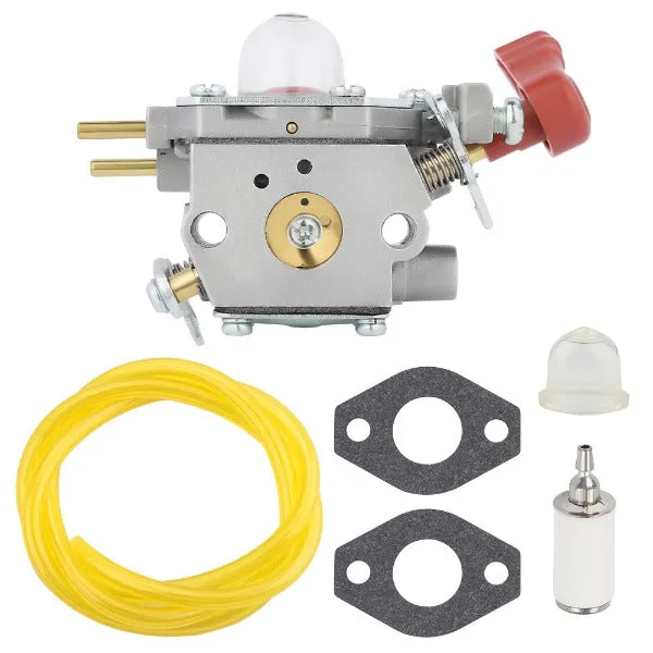 Hipa 753-06288 Carburetor Kit For Troy-Bilt TB2040XP TB2044XP TB2MB TB430 Trimmer Remington RM430 Murray M25B MS2550 MS2560 Leaf Blower # 753-08984