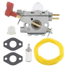 Hipa 753-06288 Carburetor Kit For Troy-Bilt TB2040XP TB2044XP TB2MB TB430 Trimmer Remington RM430 Murray M25B MS2550 MS2560 Leaf Blower # 753-08984