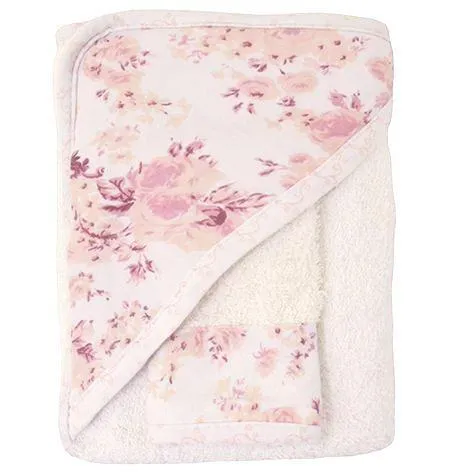 Hooded Towel with Washcloth