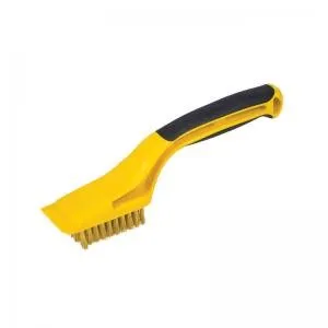 Hyde Flexible Brass Stripping Brush 5/8"