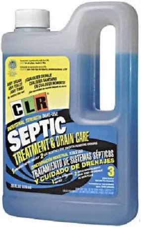 JELMAR CLR SEP-6 28 oz SEPTIC SYSTEM TREATMENT & DRAIN CARE CLEANER - Quantity of 6 bottles