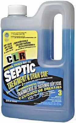 JELMAR CLR SEP-6 28 oz SEPTIC SYSTEM TREATMENT & DRAIN CARE CLEANER - Quantity of 6 bottles