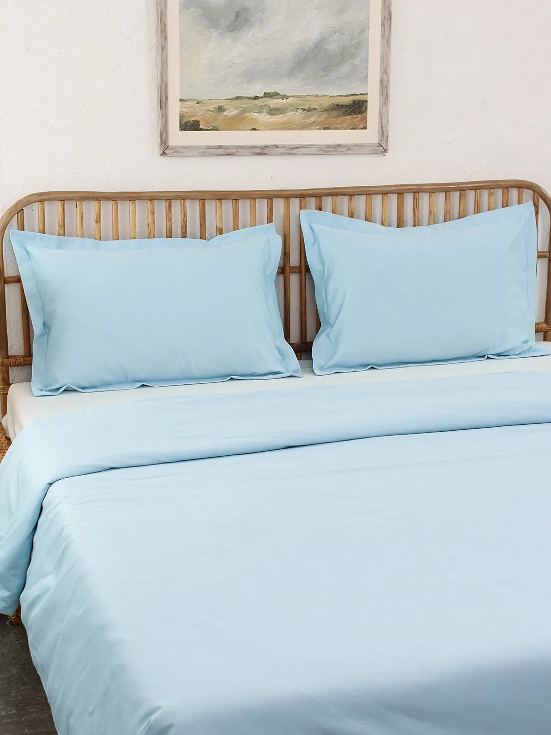 Juniper Single Duvet Cover (Blue)