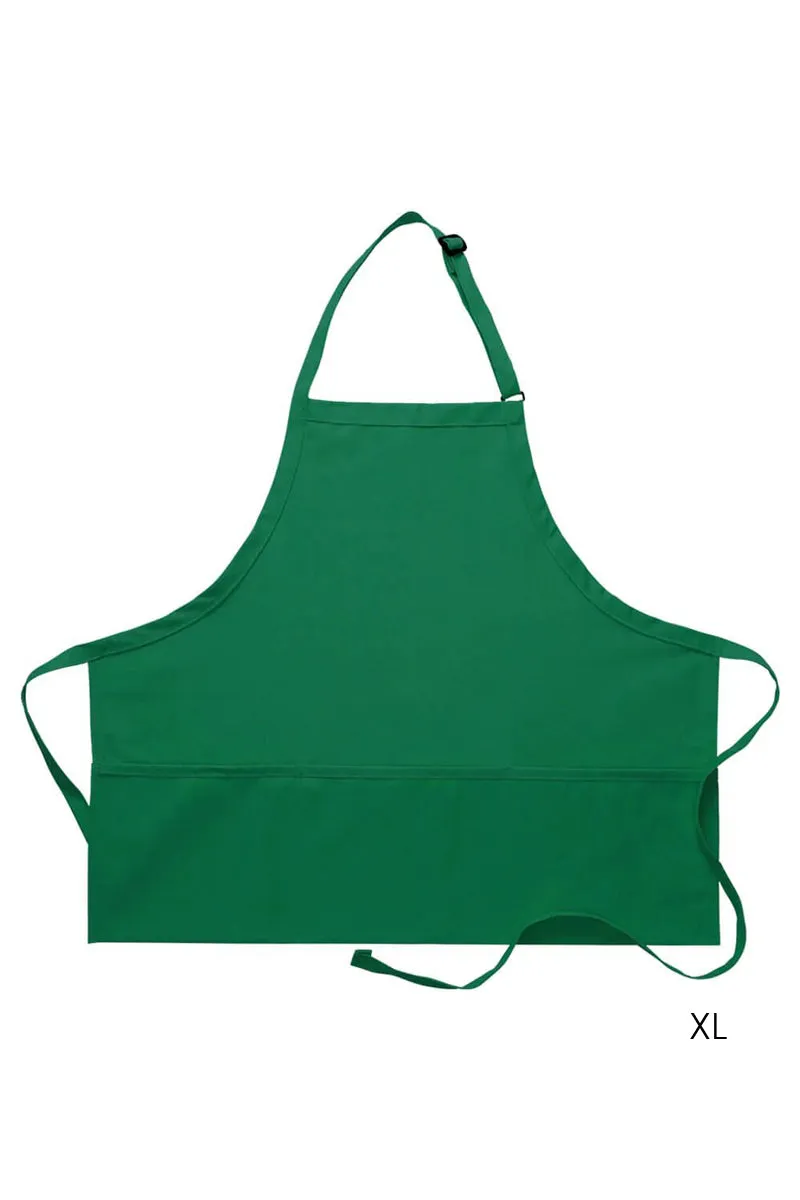 Kelly Deluxe Bib XL Adjustable Apron (3 Pockets)