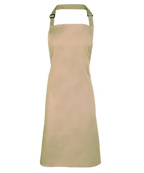 Khaki - Colours bib apron