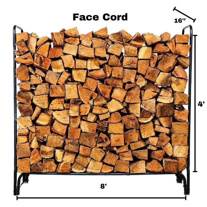 Kiln Dried Firewood Face Cord Local Pick-Up And Delivery With Extra Charge