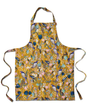 Kip & Co Birds Of Paradise Linen Apron