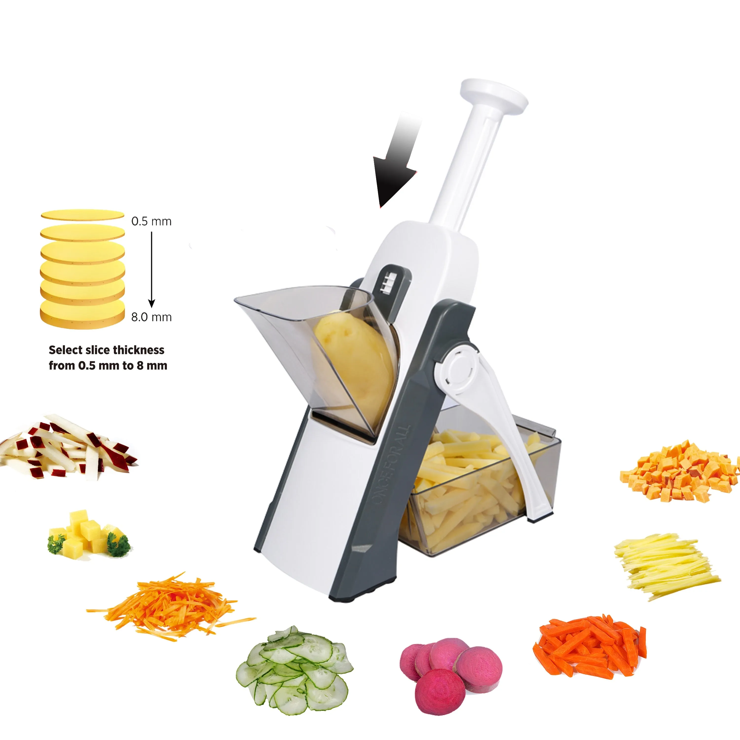 Kitchen Gadgets Vegetable Potato Slicer Food Shredder Fruit Grater