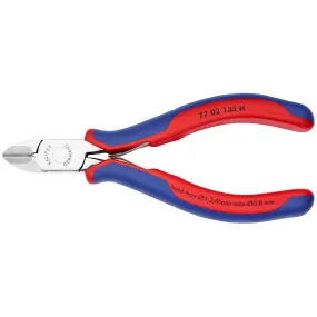 Knipex 77 02 135 H 5 1/4" Electronics Diagonal Cutters-Carbide Metal Cutting Edges