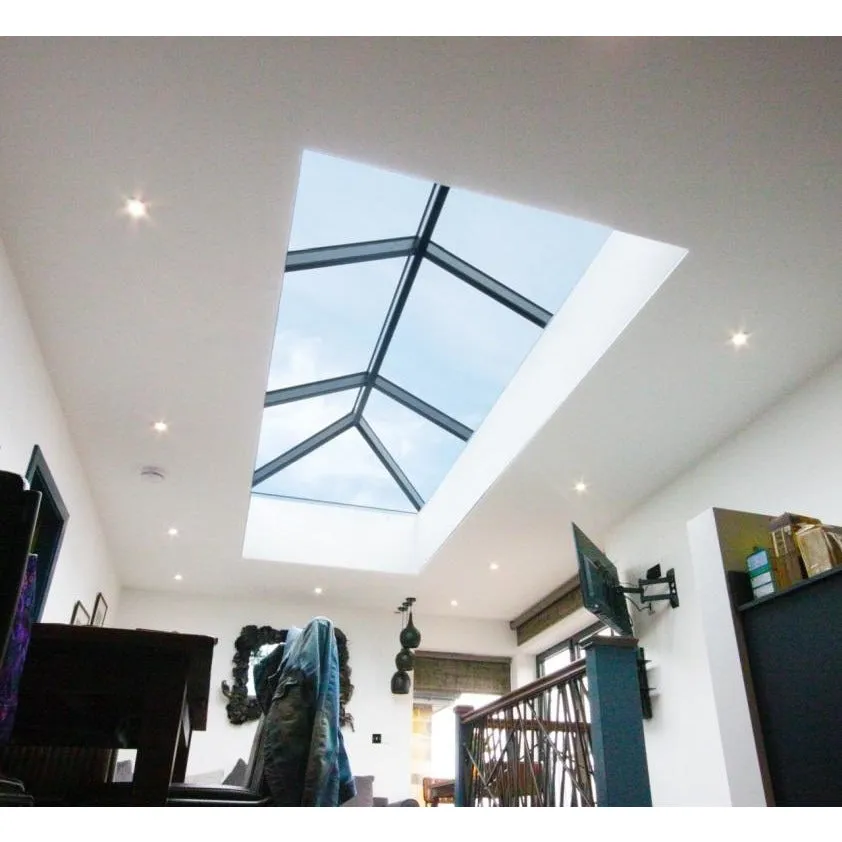 Korniche Aluminium Roof Lantern - PRIVACY 1.0 W/m2 Glazing