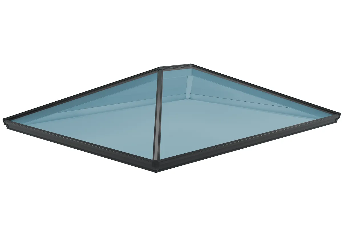 Korniche Aluminium Roof Lantern - PRIVACY 1.0 W/m2 Glazing