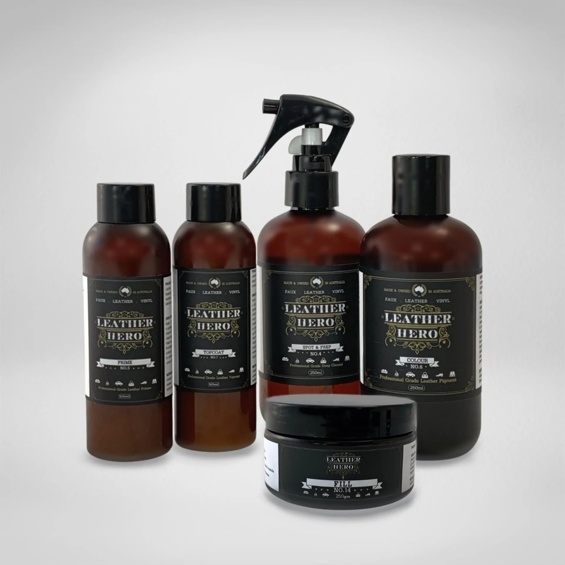 Leather Repair & Recolour Kit - Clay