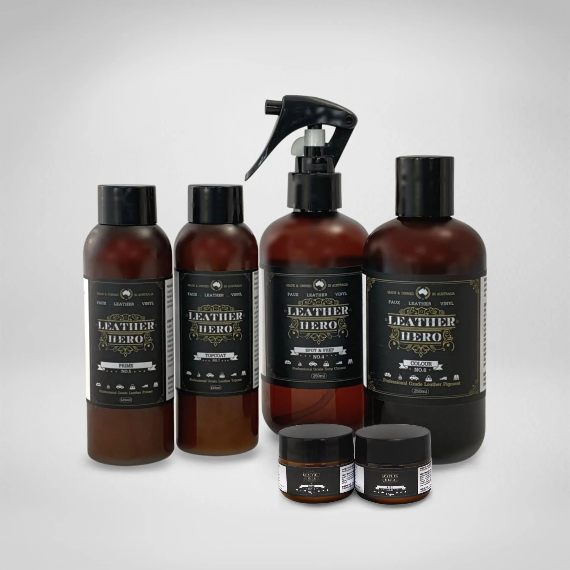 Leather Repair & Recolour Kit - Clay