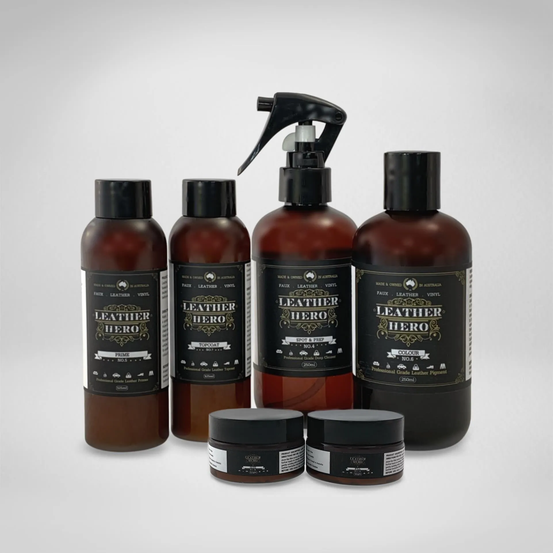 Leather Repair & Recolour Kit - Clay