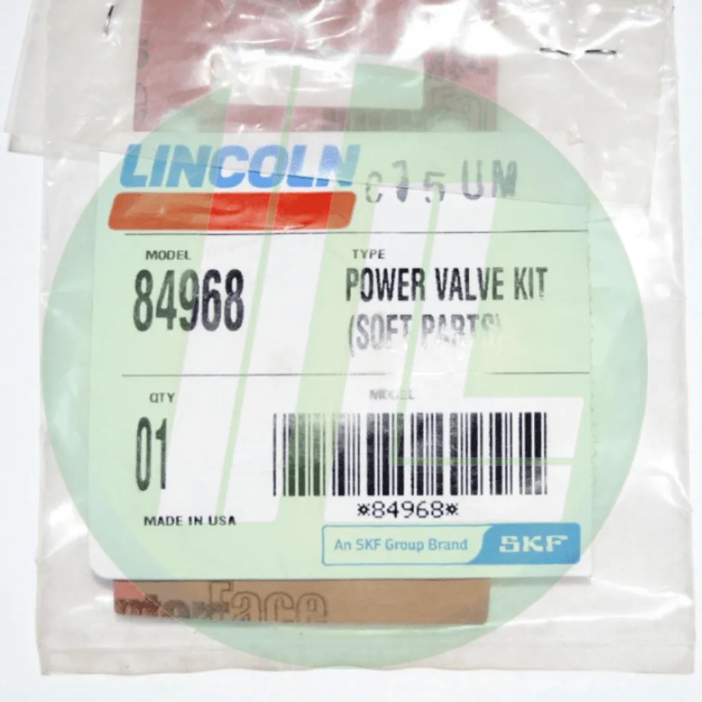 Lincoln Industrial 84968 Power Air Valve Soft Parts Repair Kit for Air Motors