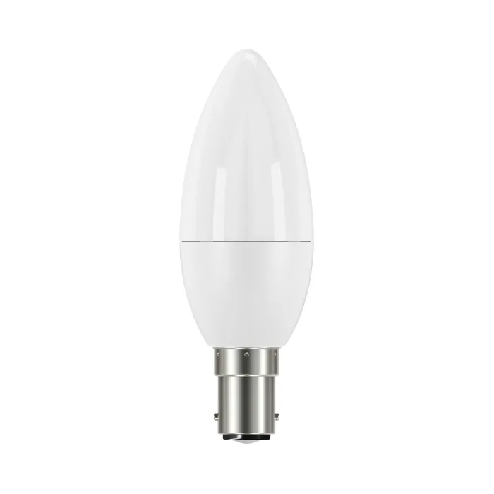 LUMiLiFe 4.2W B15 LED Candle Bulb - Dimmable - 470lm - 2700K