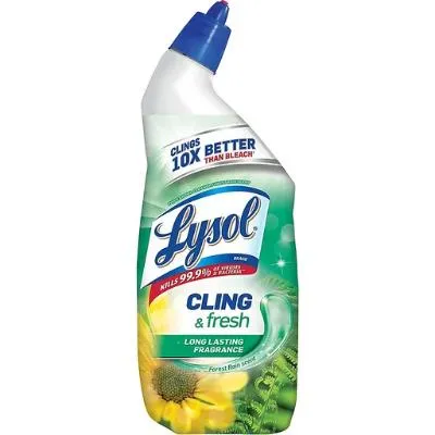 Lysol Toilet Bowl Cleaner Cling & Fresh Forest Rain 709 ml