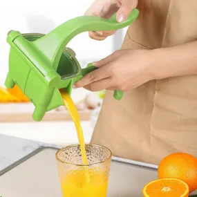 Manual Plastic Fruit Press, Plastic Juicer Fruit Hand Juicer, Heavy Duty Handheld Juice Extractor, Handheld Fruit Press Squeezer, Handheld Juicer, Fryer