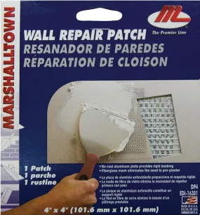 Marshalltown DP4 Drywall Patch Kit :CD: QUANTITY: 1